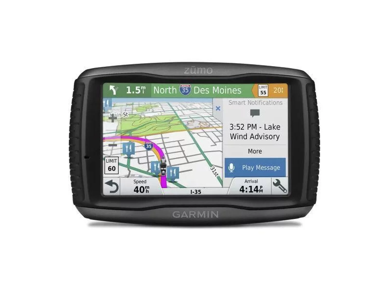 Route planning with garmin zumo and basecamp schooladoo